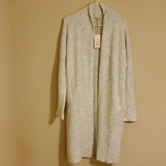 a new day Sweaters - A new day heather grey cardigan